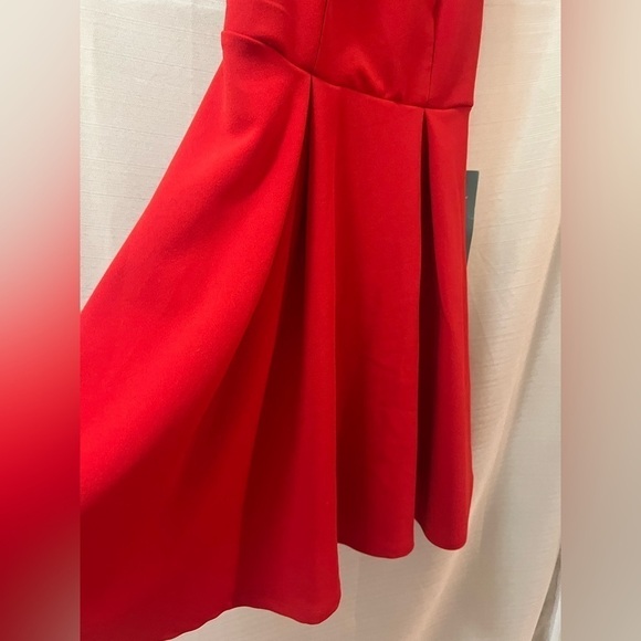 ⚫️ BOGO B Smart red summer girly flowy mini backless dress size 3 - Picture 4 of 6